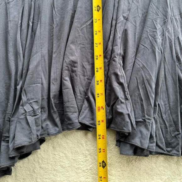 NWT VTG Deadstock Navy blue cotton maxi skirt with a flowy, boho fairy core vibe - Picture 2 of 6